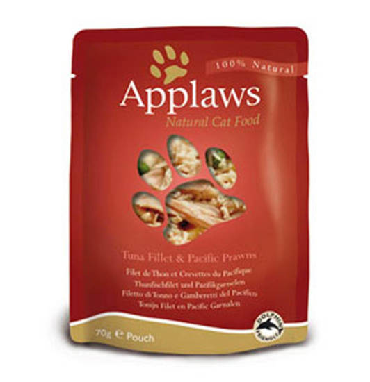 Picture of APPLAWS CAT POUCH TUNA/PRAWN  