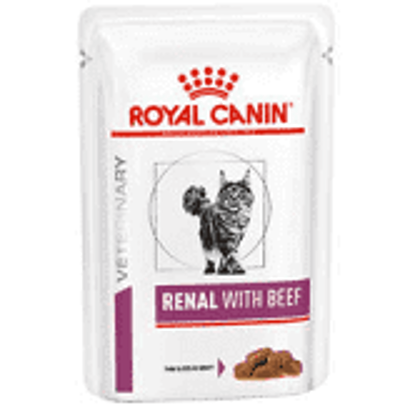 Picture of Royal Canin Renal Feline Beef Pouch 48 x 85g
